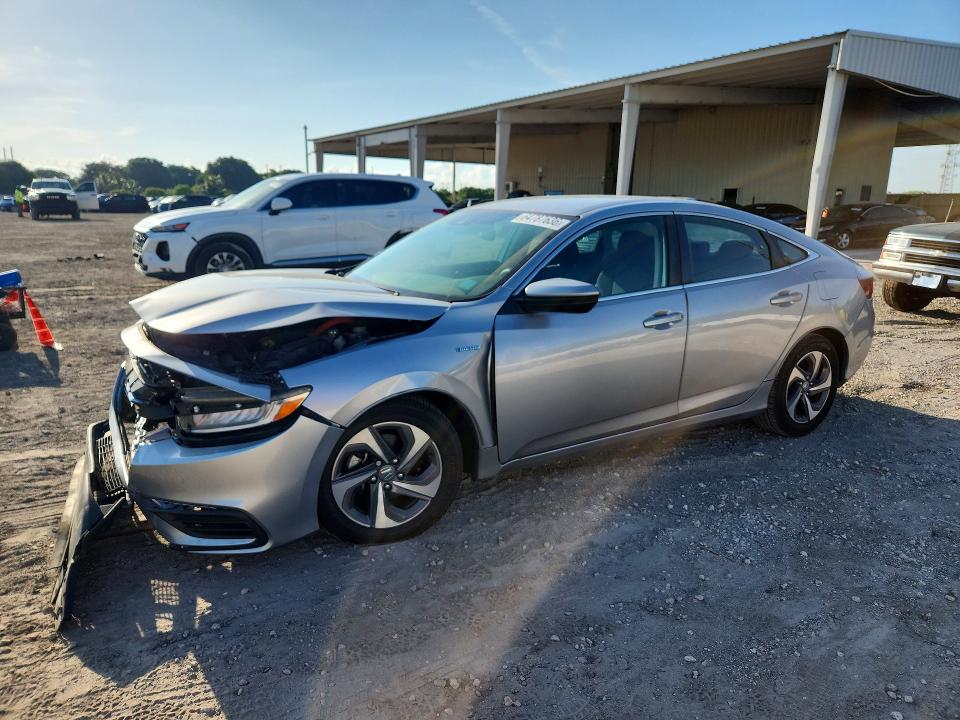 HONDA INSIGHT 2019 مع رقم تعريف المركبة 19XZE4F59KE003802 - صورة من المزاد