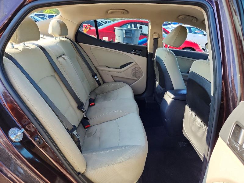 Photo 10 from auction – 2012 KIA OPTIMA with VIN 5XXGM4A73CG081407