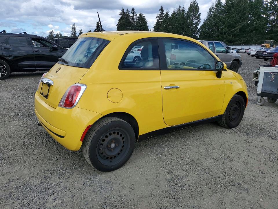 Photo 3 from auction – 2012 FIAT 500 with VIN 3C3CFFAR1CT383728