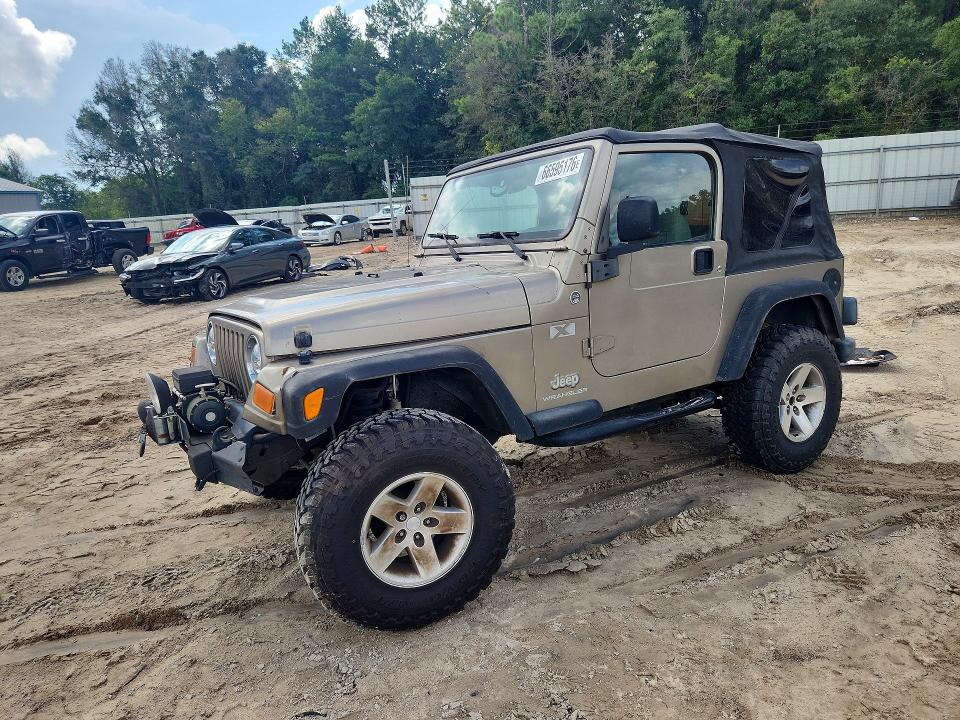 JEEP WRANGLER 2005 مع رقم تعريف المركبة 1J4FA39S15P321664 - صورة من المزاد