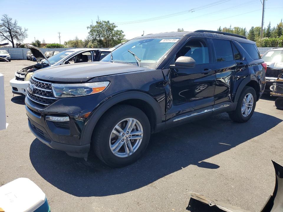 FORD EXPLORER 2023 with VIN 1FMSK8DH5PGA61228 - Photo from auction