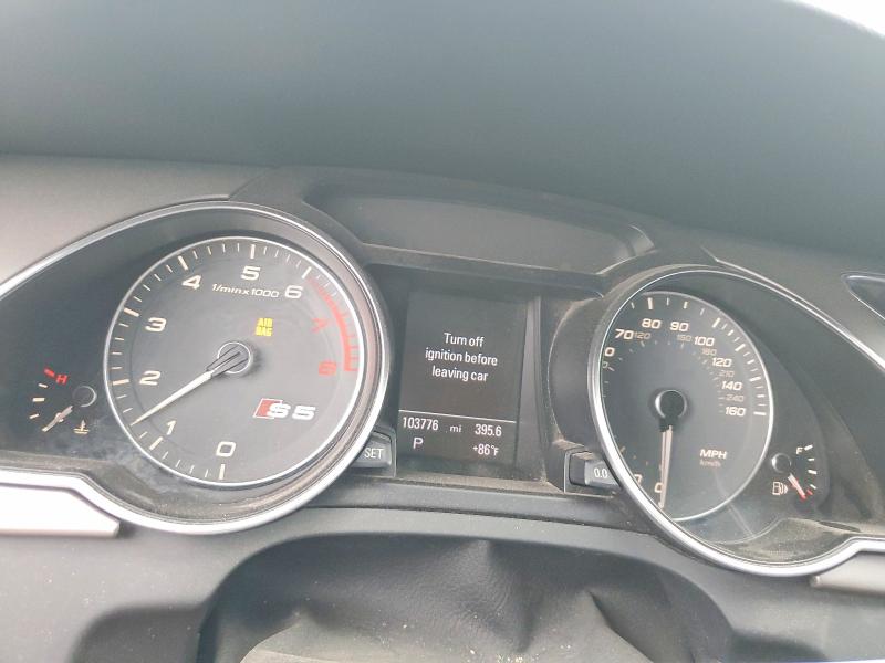 Photo 9 from auction – 2013 AUDI S5 with VIN WAUVGAFR2DA028764