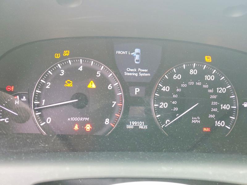 Photo 9 from auction – 2008 LEXUS LS with VIN JTHBL46F885083192