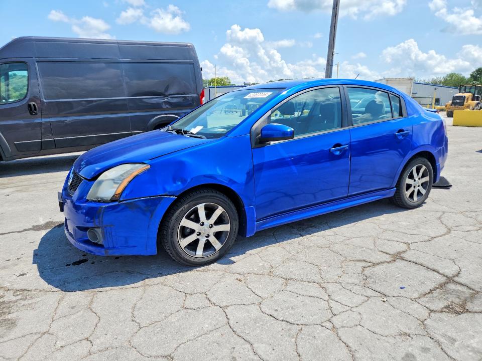 NISSAN SENTRA 2012 with VIN 3N1AB6AP1CL717529 - Photo from auction