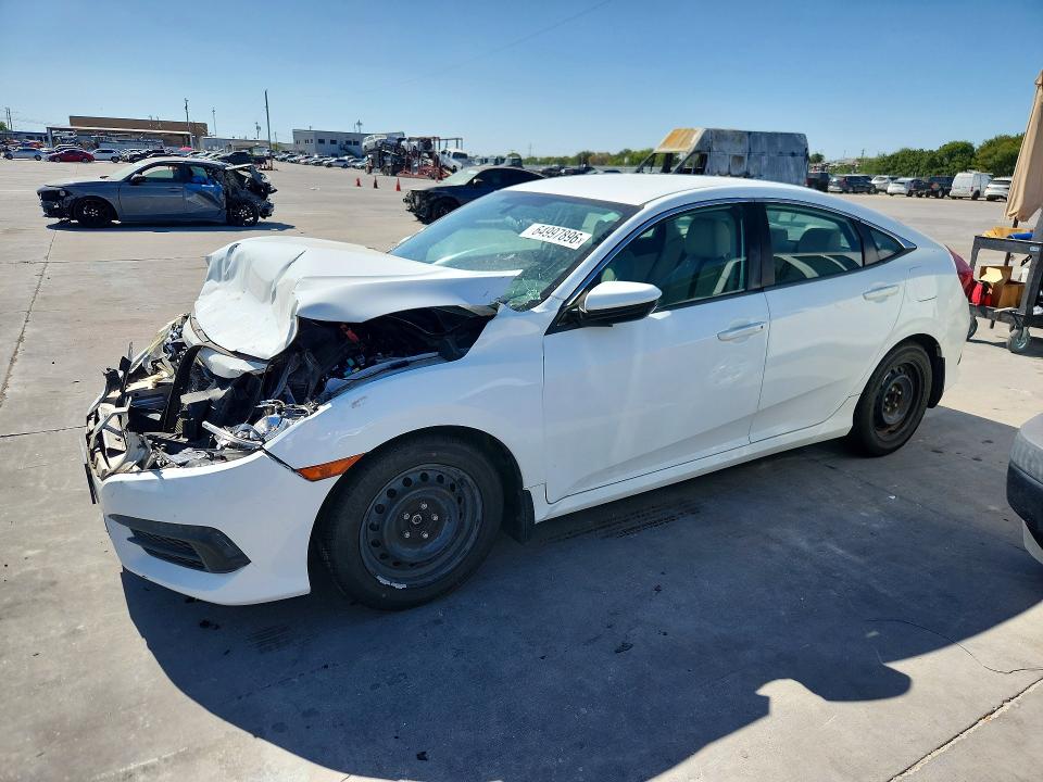 HONDA CIVIC 2016 with VIN 19XFC2F5XGE034061 - Photo from auction