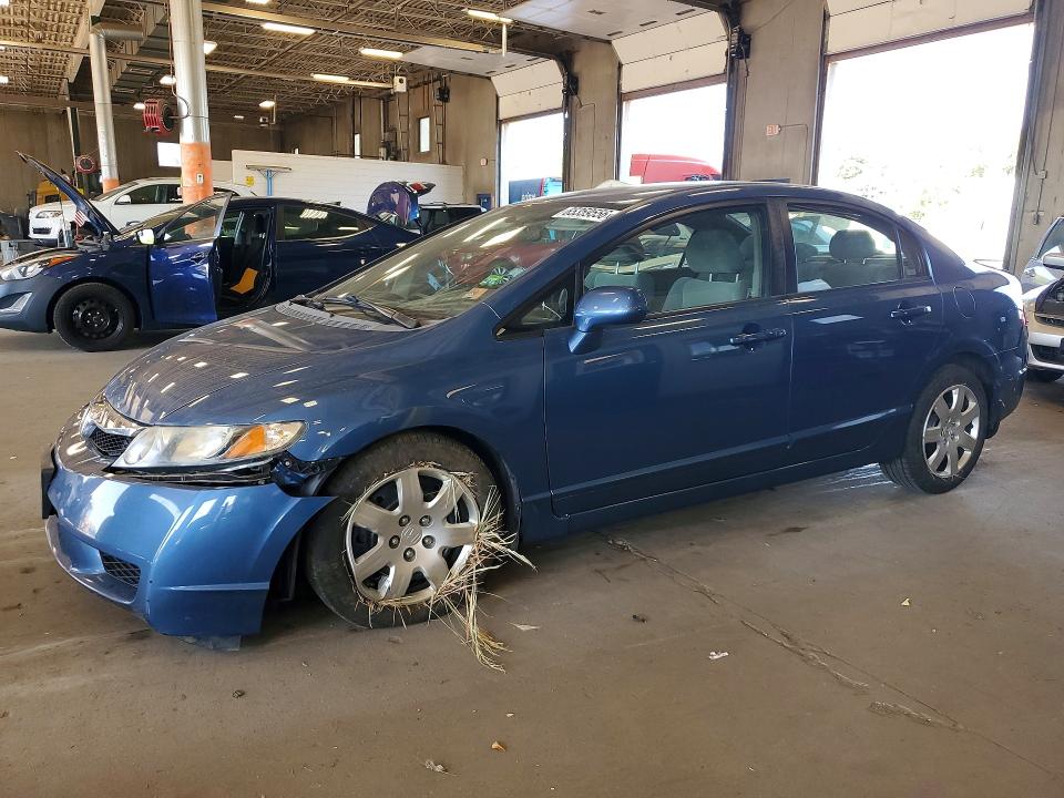 HONDA CIVIC 2009 with VIN 19XFA16599E004391 - Photo from auction