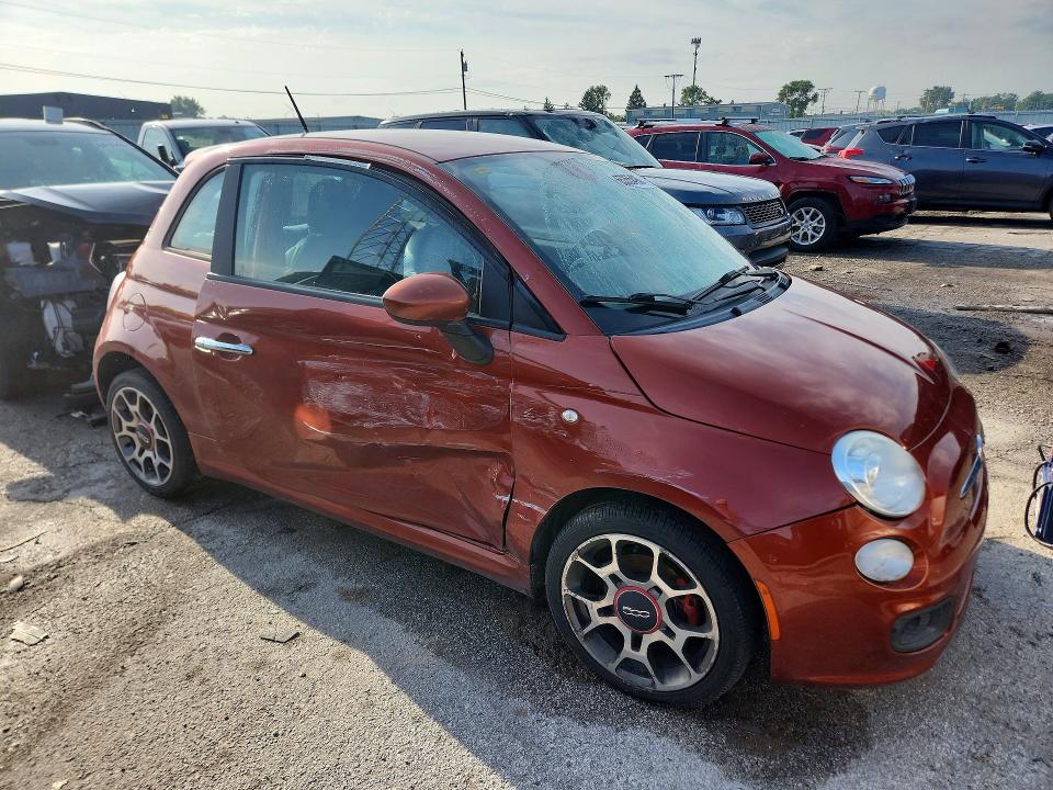 Photo 4 from auction – 2013 FIAT 500 with VIN 3C3CFFBR2DT689014