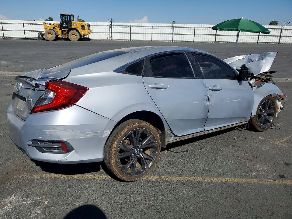 Photo 3 from auction – 2020 HONDA CIVIC with VIN 2HGFC2F89LH583194