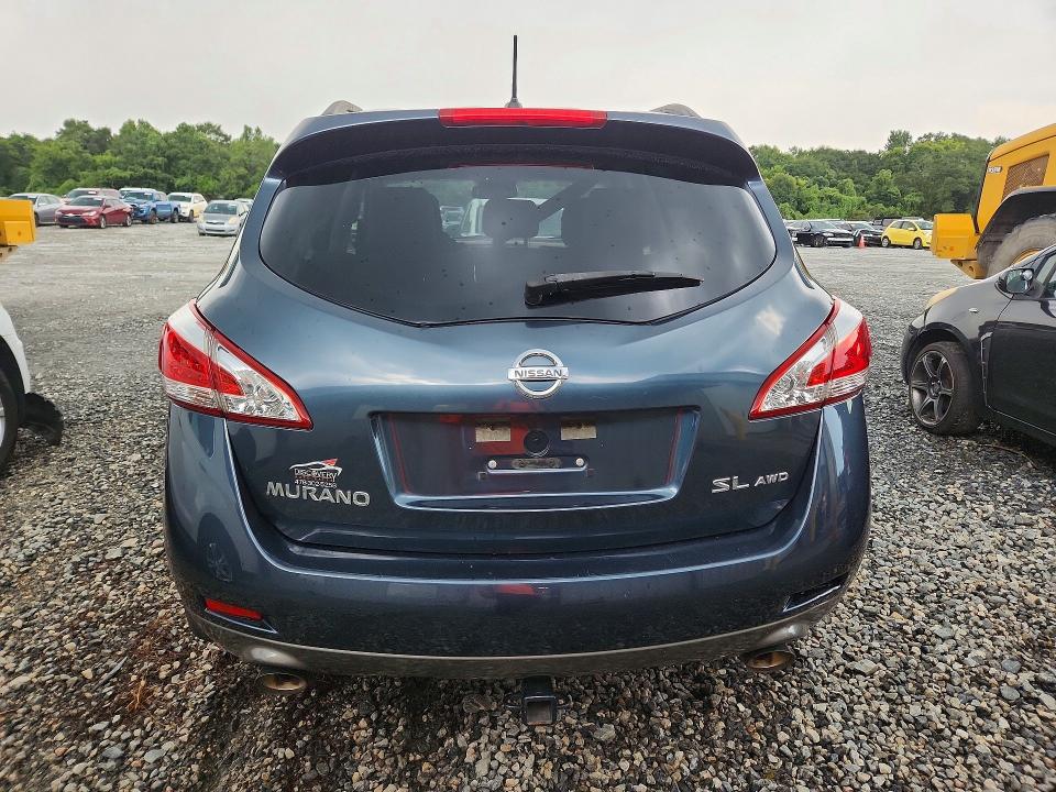 Photo 6 from auction – 2014 NISSAN MURANO with VIN JN8AZ1MW4EW527434