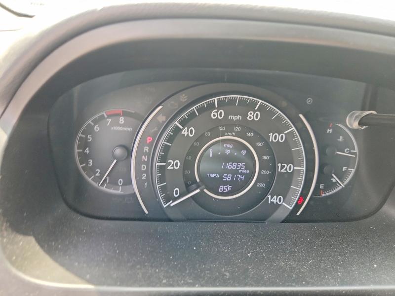 Photo 9 from auction – 2013 HONDA CR-V with VIN 2HKRM3H34DH521582