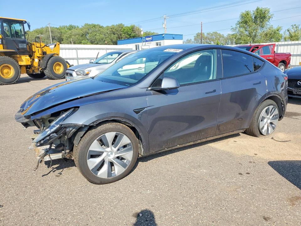 Foto 1 de la subasta – 2021 TESLA MODEL Y con VIN 5YJYGDEE1MF074187