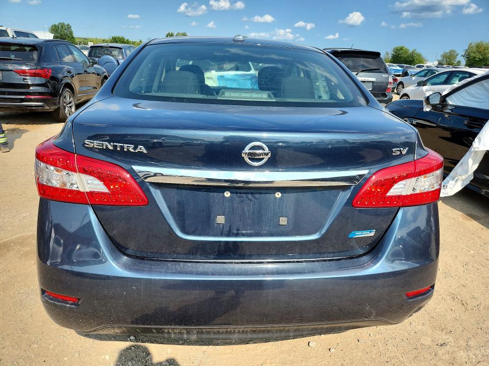 Photo 6 from auction – 2015 NISSAN SENTRA with VIN 3N1AB7AP3FL644478