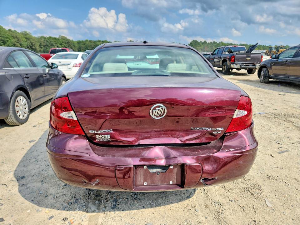 Photo 6 from auction – 2006 BUICK LACROSSE with VIN 2G4WC582261262843