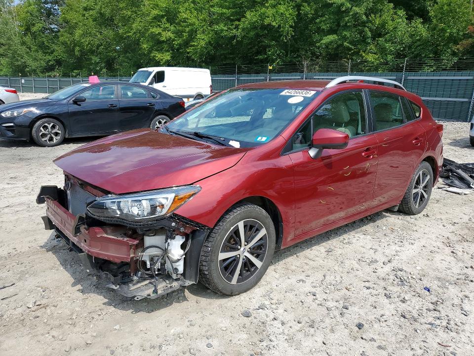 SUBARU IMPREZA 2019 with VIN 4S3GTAD67K3711626 - Photo from auction