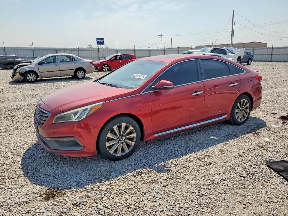HYUNDAI SONATA 2016 with VIN 5NPE34AFXGH432793 - Photo from auction