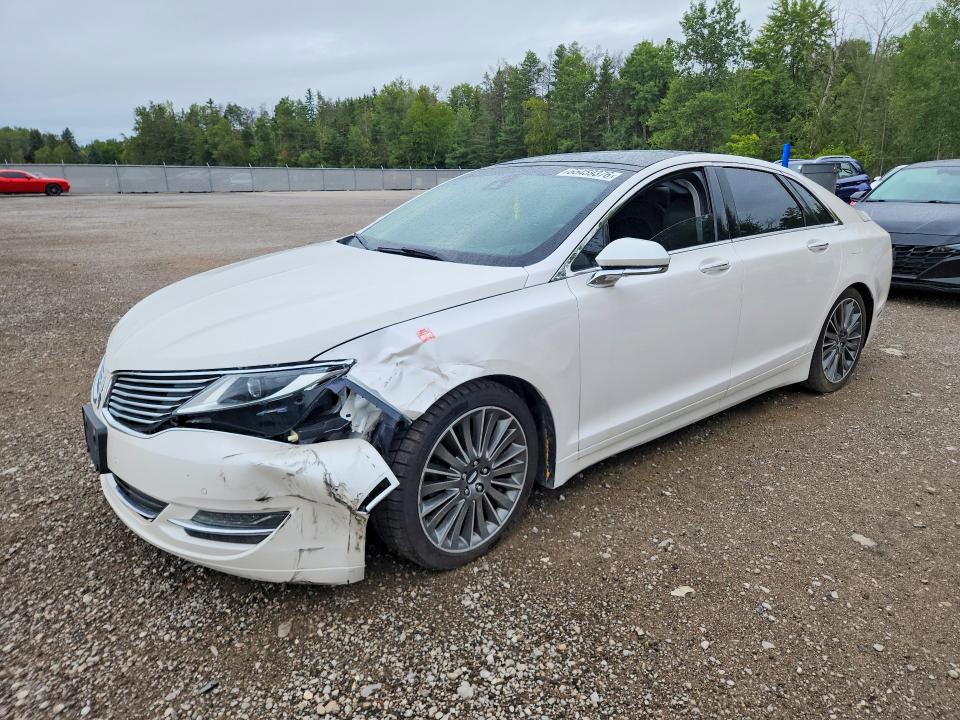 LINCOLN MKZ 2015 with VIN 3LN6L2LU3FR605145 - Photo from auction