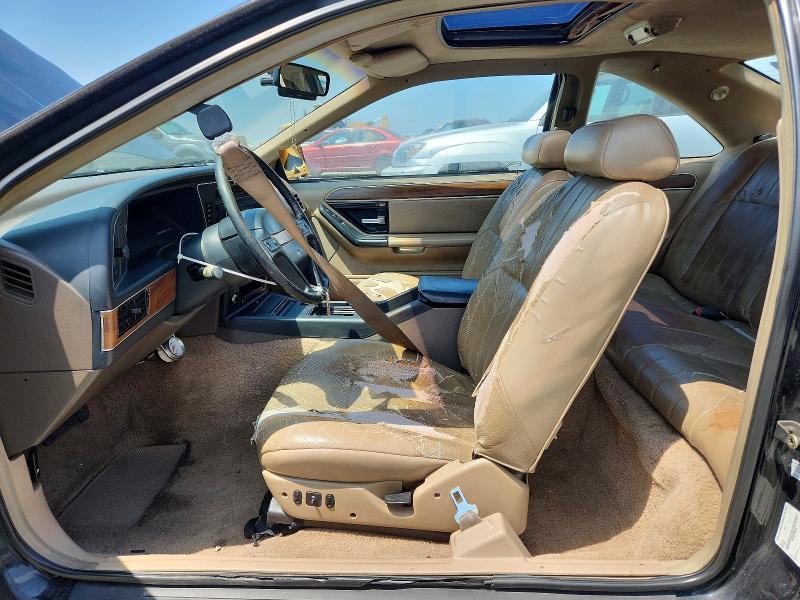 Photo 7 from auction – 1989 FORD THUNDERBIRD with VIN 1FAPP6245KH202453