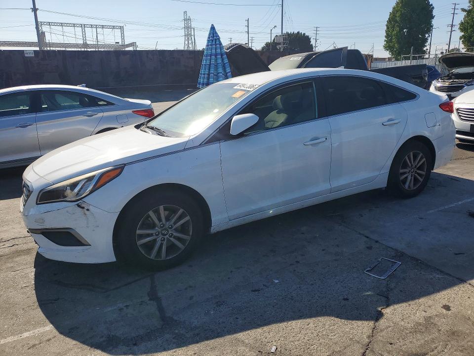 HYUNDAI SONATA 2017 with VIN 5NPE24AF8HH478823 - Photo from auction