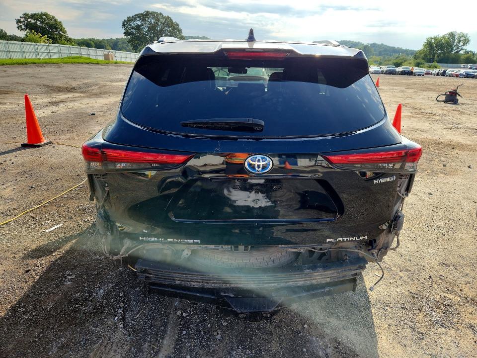 Photo 6 from auction – 2023 TOYOTA HIGHLANDER HYBRID with VIN 5TDEBRCH3PS597965