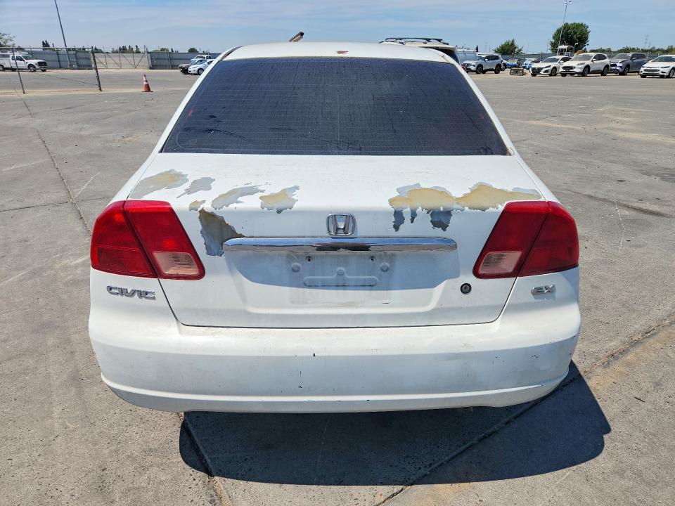Photo 6 from auction – 2002 HONDA CIVIC with VIN 2HGES26742H589537
