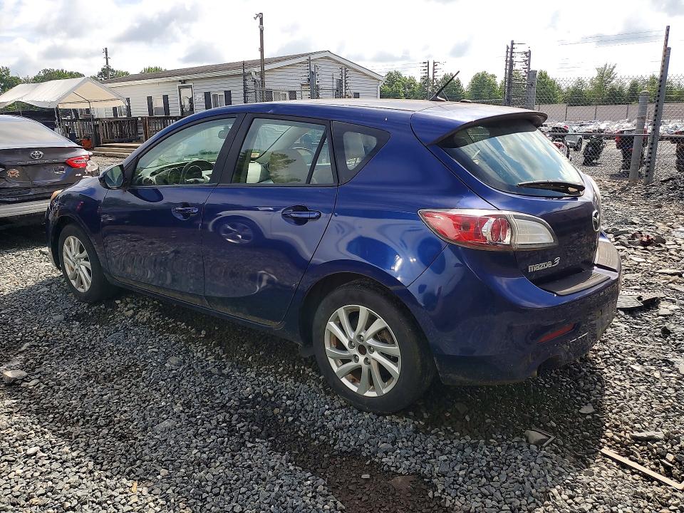Photo 2 from auction – 2012 MAZDA 3 with VIN JM1BL1M83C1639882