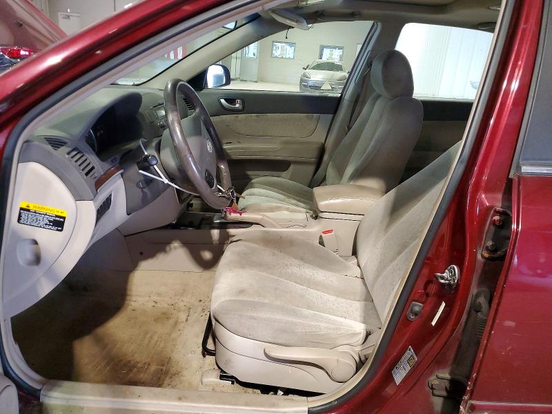 Photo 7 from auction – 2007 HYUNDAI SONATA with VIN 5NPEU46F57H270528