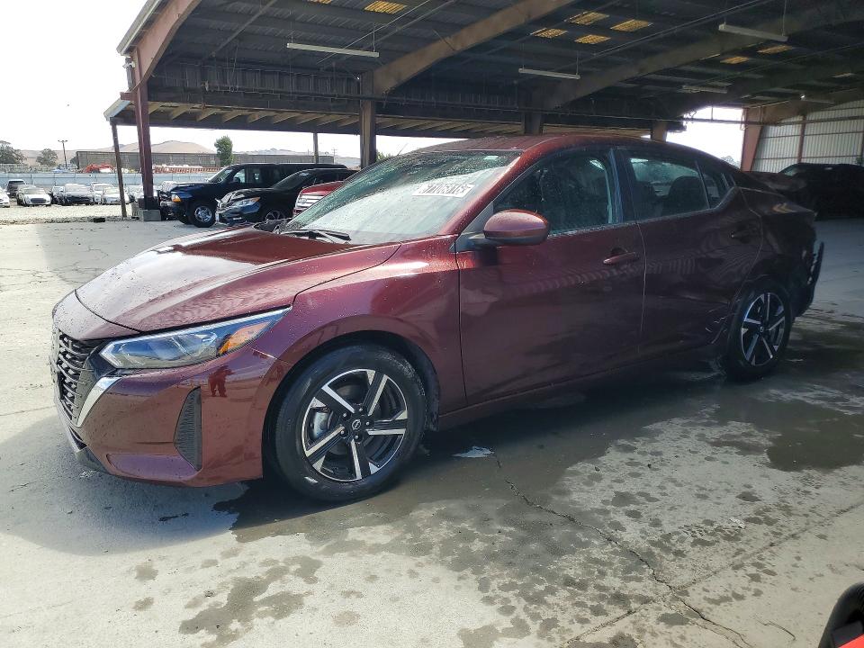 NISSAN SENTRA 2025 with VIN 3N1AB8CV2SY324485 - Photo from auction