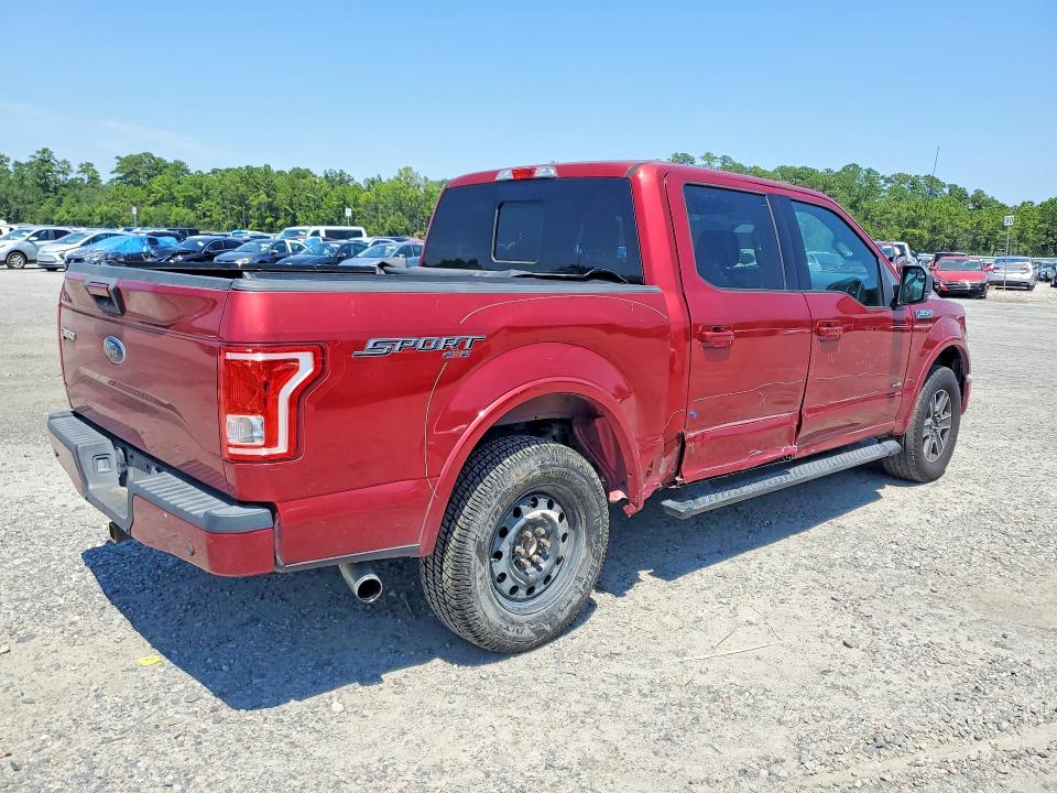 Photo 3 from auction – 2016 FORD F150 with VIN 1FTEW1EP1GKE65529