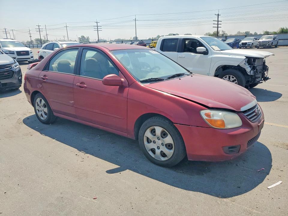 Photo 4 from auction – 2007 KIA SPECTRA with VIN KNAFE121075438695