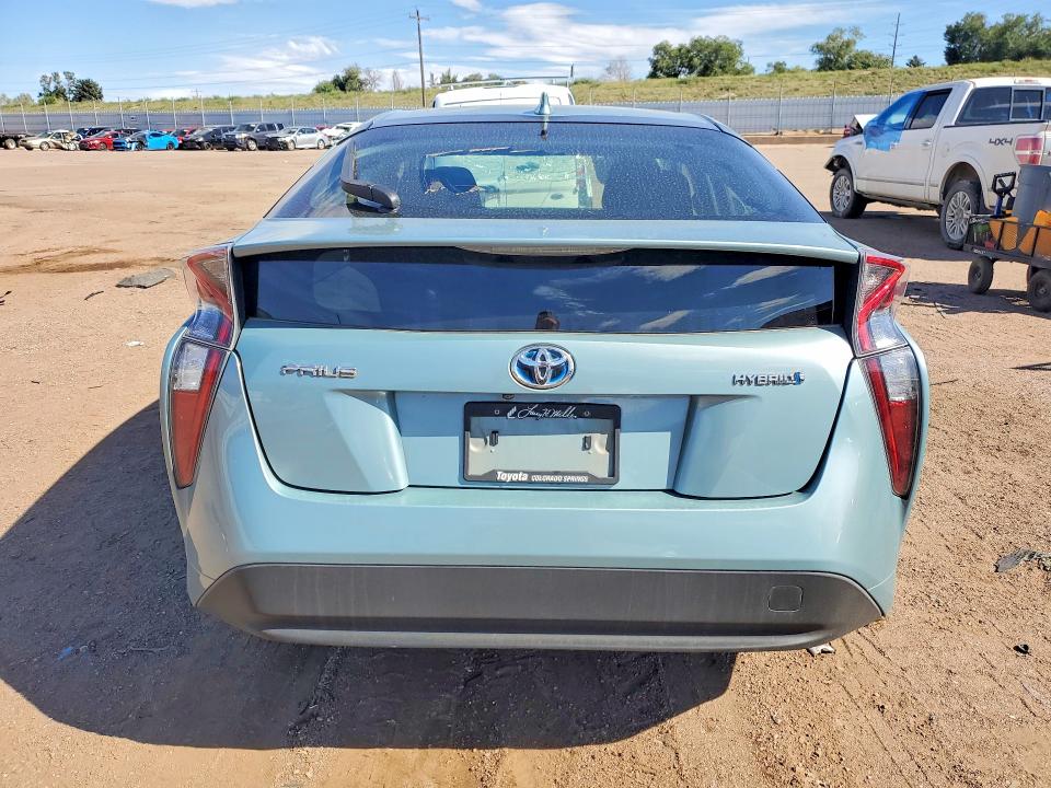 Photo 6 from auction – 2016 TOYOTA PRIUS with VIN JTDKBRFU3G3023878