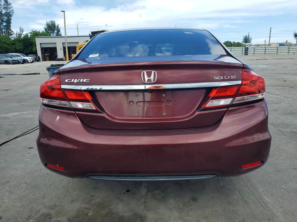 Photo 6 from auction – 2014 HONDA CIVIC with VIN 19XFB2F59EE041647