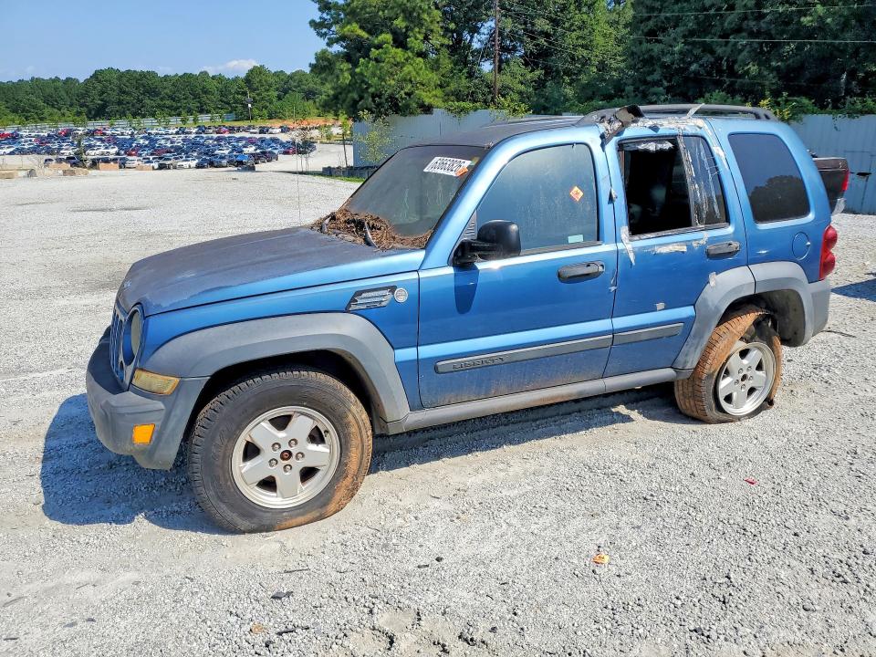 JEEP LIBERTY 2006 with VIN 1J4GL48K66W179213 - Photo from auction