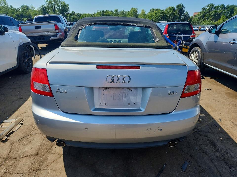Photo 6 from auction – 2006 AUDI A4 with VIN WAUAC48H16K010723