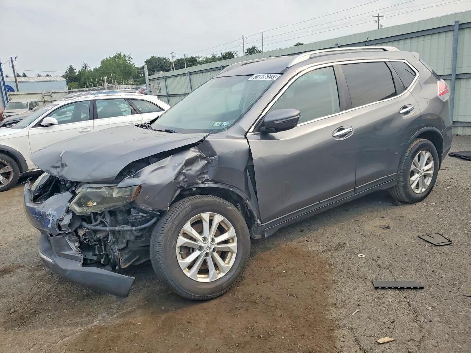 NISSAN ROGUE 2014 with VIN 5N1AT2MK7EC799392 - Photo from auction