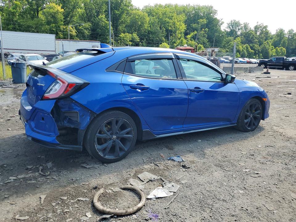 Photo 3 from auction – 2018 HONDA CIVIC with VIN SHHFK7H49JU407367
