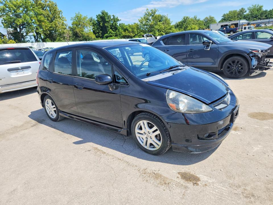 Photo 4 from auction – 2007 HONDA FIT with VIN JHMGD38637S054919