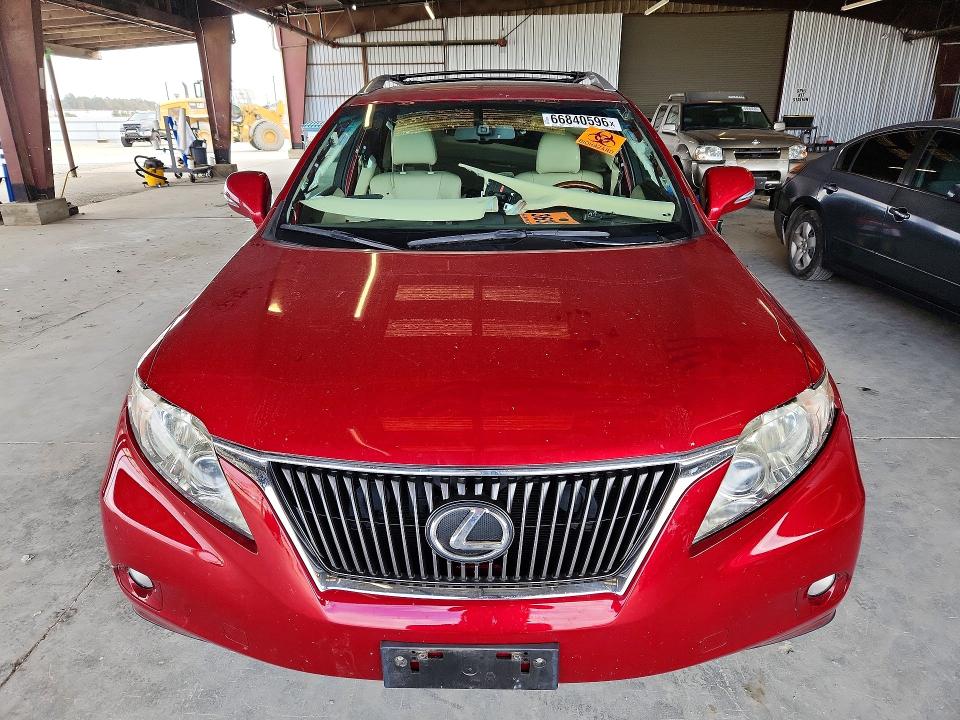 Photo 5 from auction – 2010 LEXUS RX with VIN JTJBK1BA8A2412040