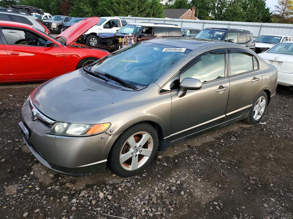 HONDA CIVIC 2007 with VIN 2HGFA168X7H304048 - Photo from auction