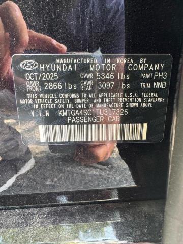 Photo 10 from auction – 2026 GENESIS G80 with VIN KMTGA4SC1TU317326