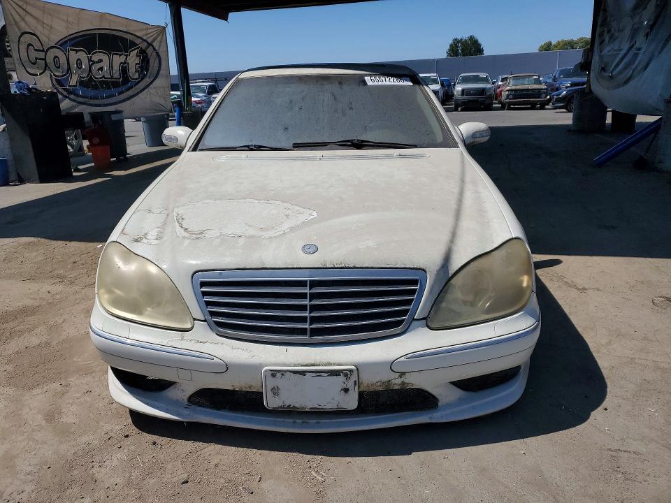 Photo 5 from auction – 2003 MERCEDES-BENZ S with VIN WDBNG74J93A351905