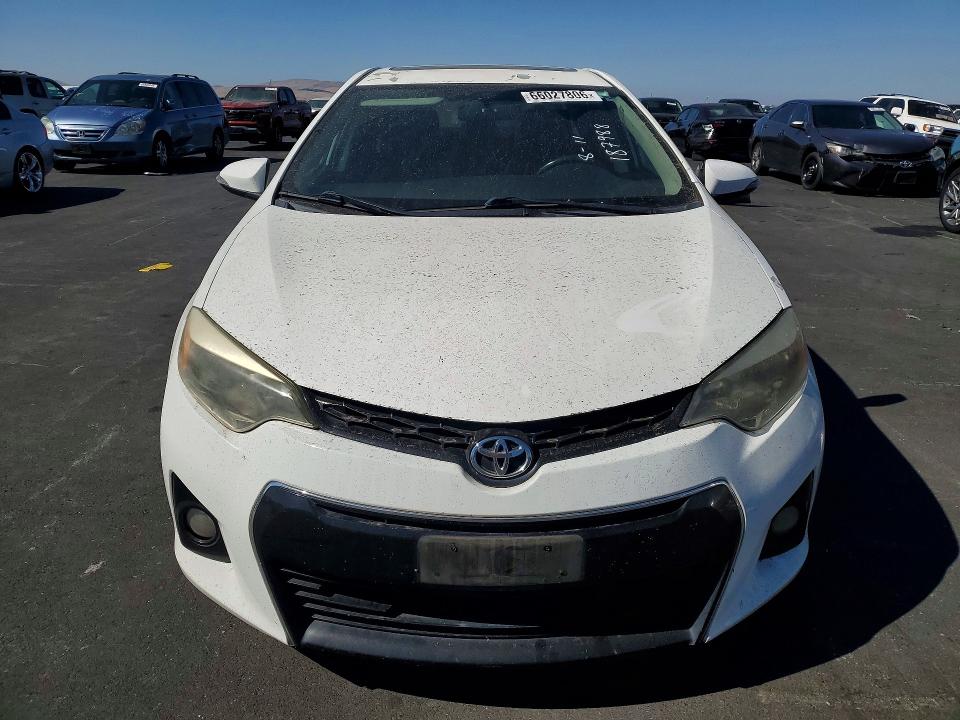 Photo 5 from auction – 2014 TOYOTA COROLLA with VIN 5YFBURHE7EP108100