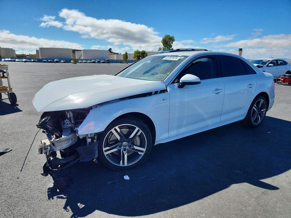 AUDI A4 2017 with VIN WAULNAF41HA073993 - Photo from auction