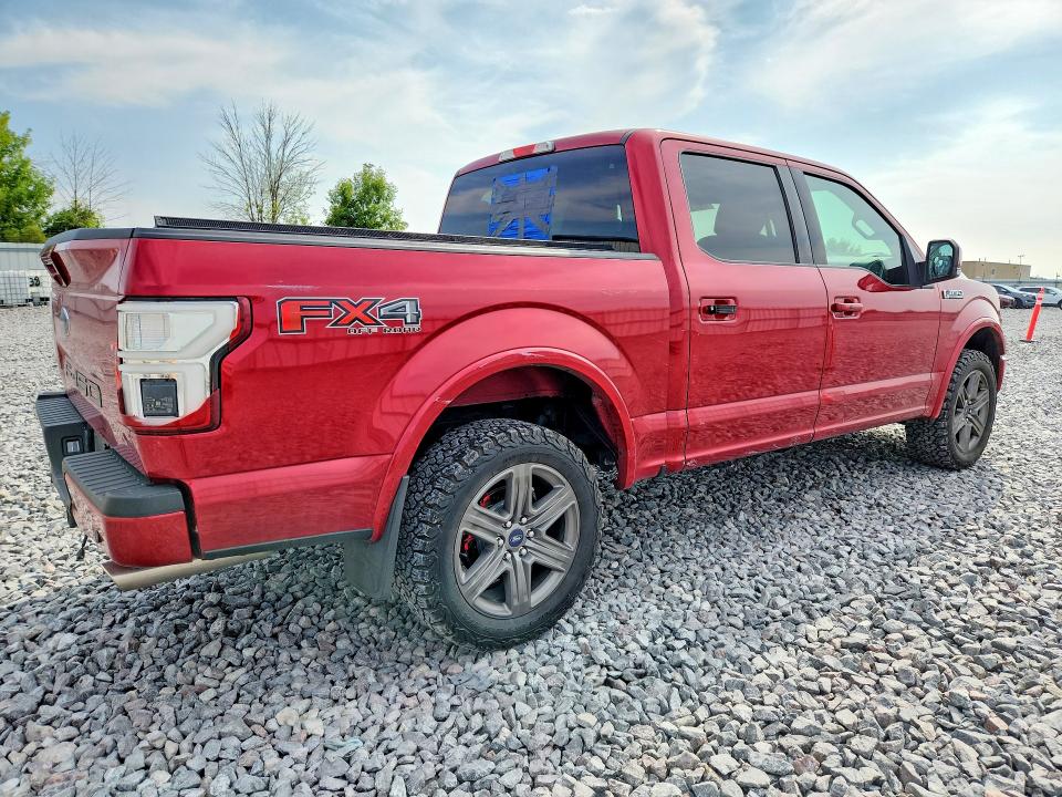 Photo 3 from auction – 2020 FORD F150 with VIN 1FTEW1E57LKD94426