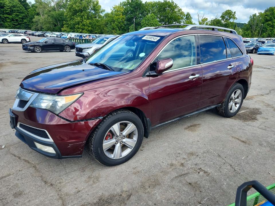 ACURA MDX 2012 with VIN 2HNYD2H24CH548618 - Photo from auction