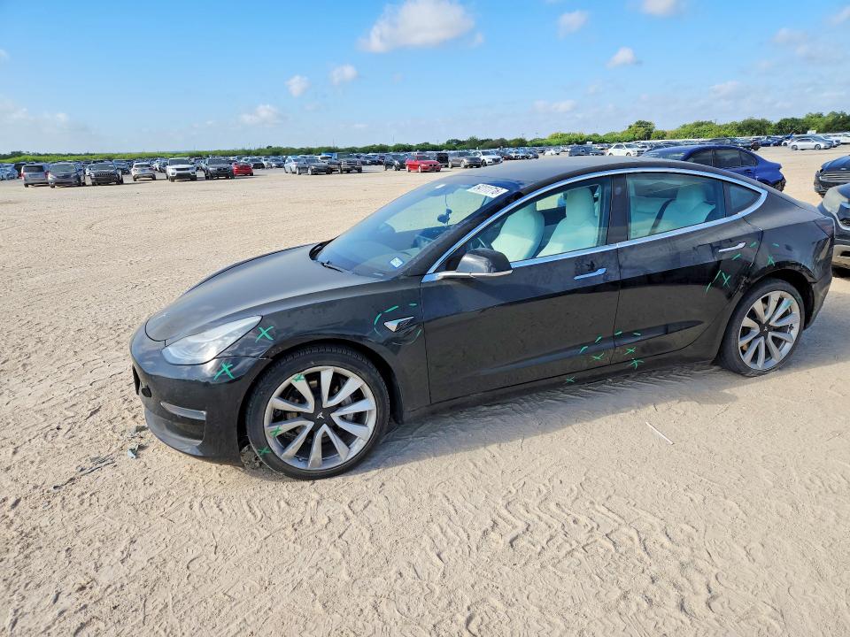 TESLA MODEL 3 2019 with VIN 5YJ3E1EB0KF195617 - Photo from auction