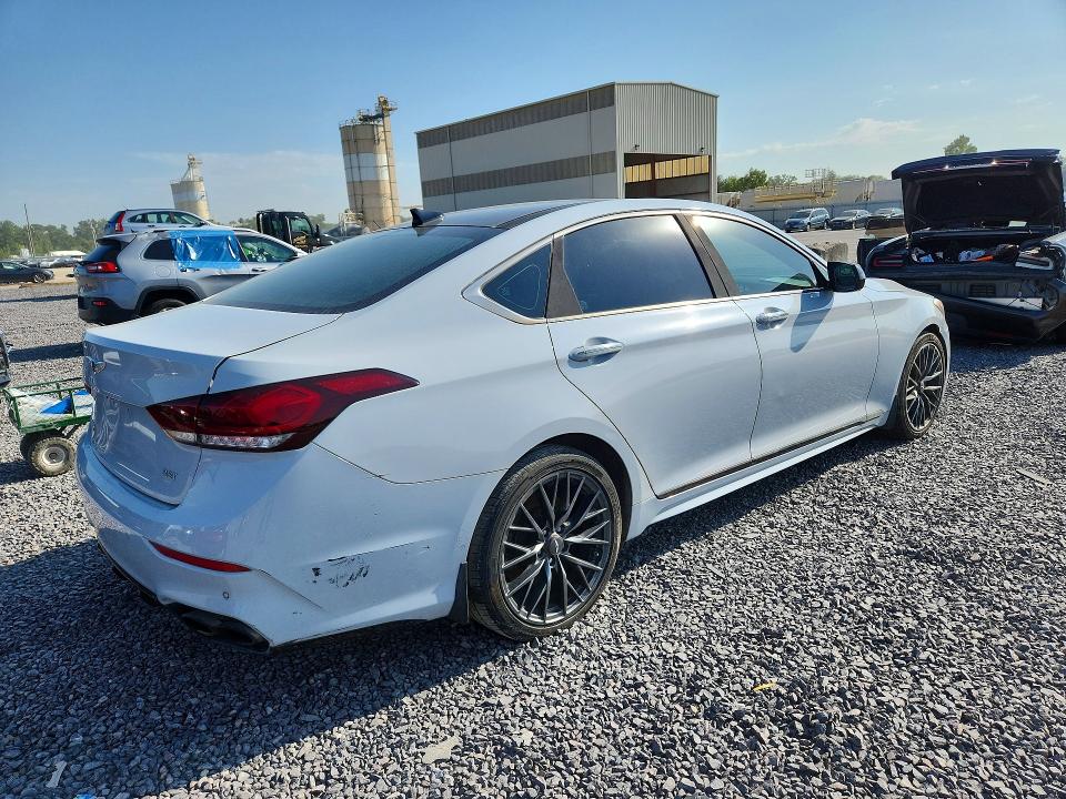 Photo 3 from auction – 2019 GENESIS G80 with VIN KMHGN4JB9KU287336
