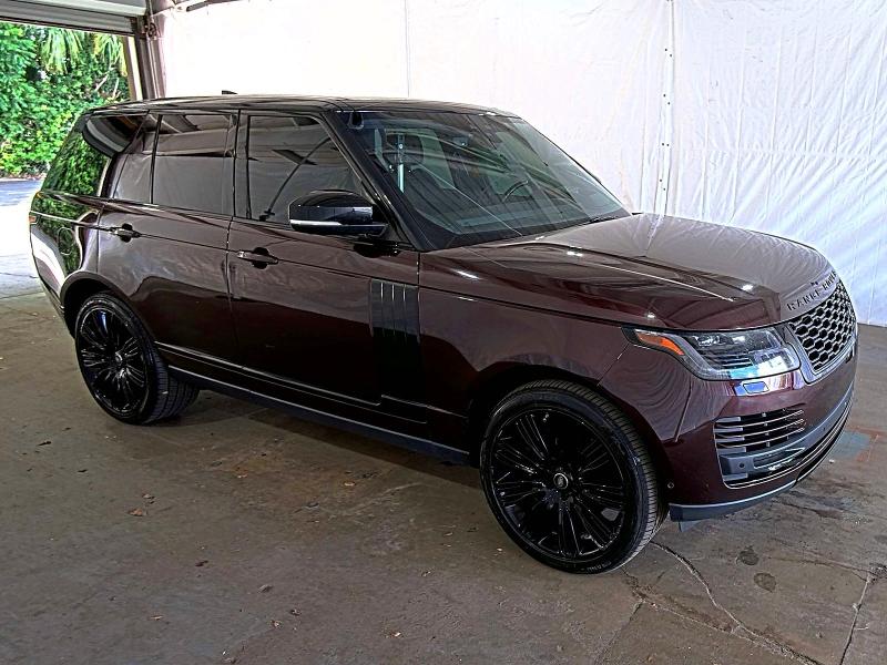 LAND ROVER RANGE ROVER 2018 with VIN SALGS2SV6JA387736 - Photo from auction