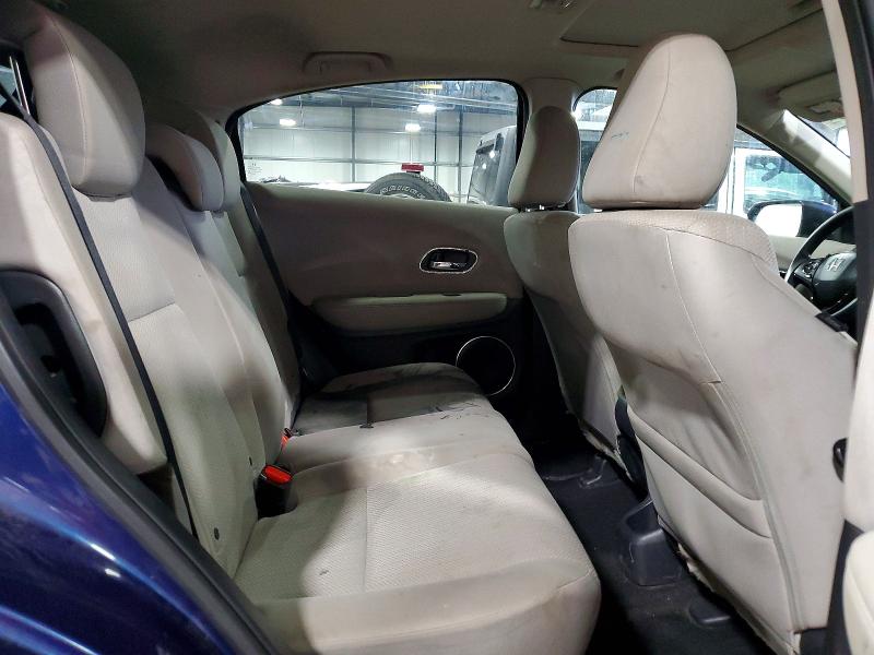 Photo 11 from auction – 2016 HONDA HR-V with VIN 3CZRU6H54GM769309