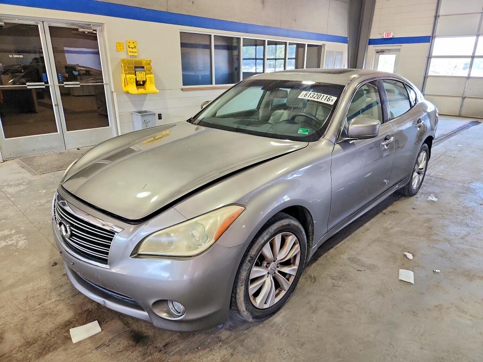 INFINITI M37 2011 with VIN JN1BY1AR8BM371667 - Photo from auction