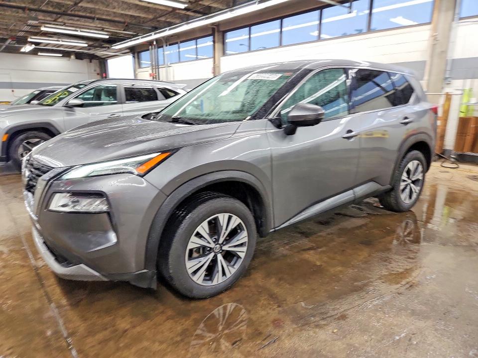 NISSAN ROGUE 2021 with VIN JN8AT3BA7MW024273 - Photo from auction